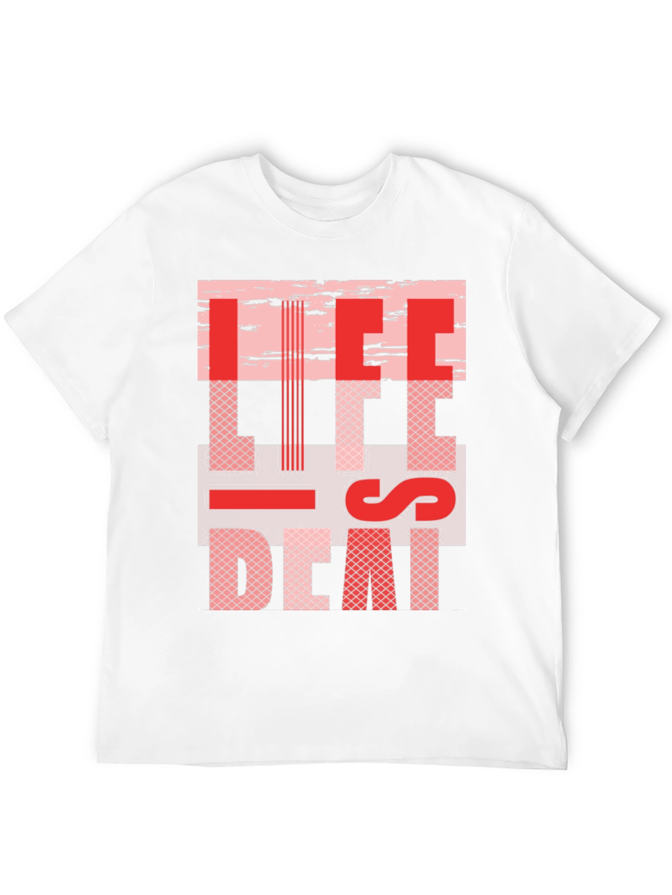 Life is Death Graphic Tee - Black Cotton T-Shirt