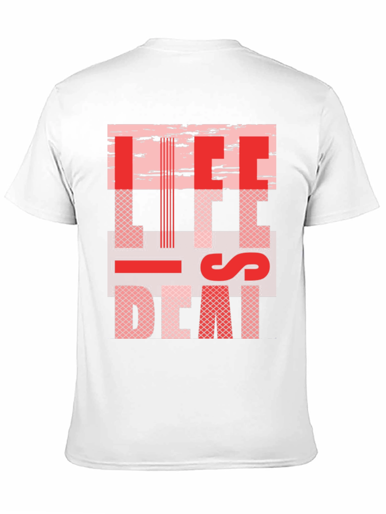 Life is Death Graphic Tee - Black Cotton T-Shirt