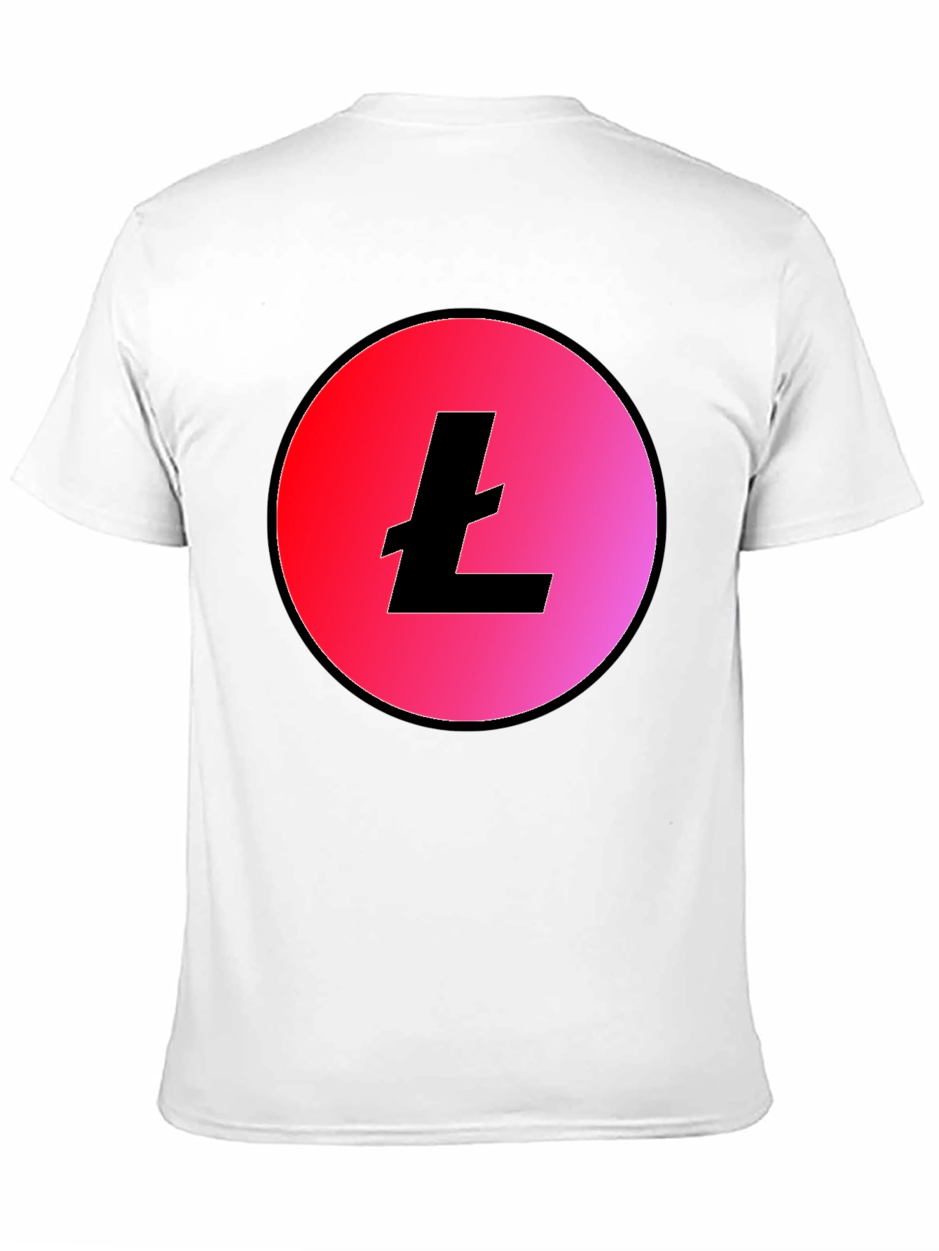 Litecoin Crypto T-Shirt - Trendy Black Tee
