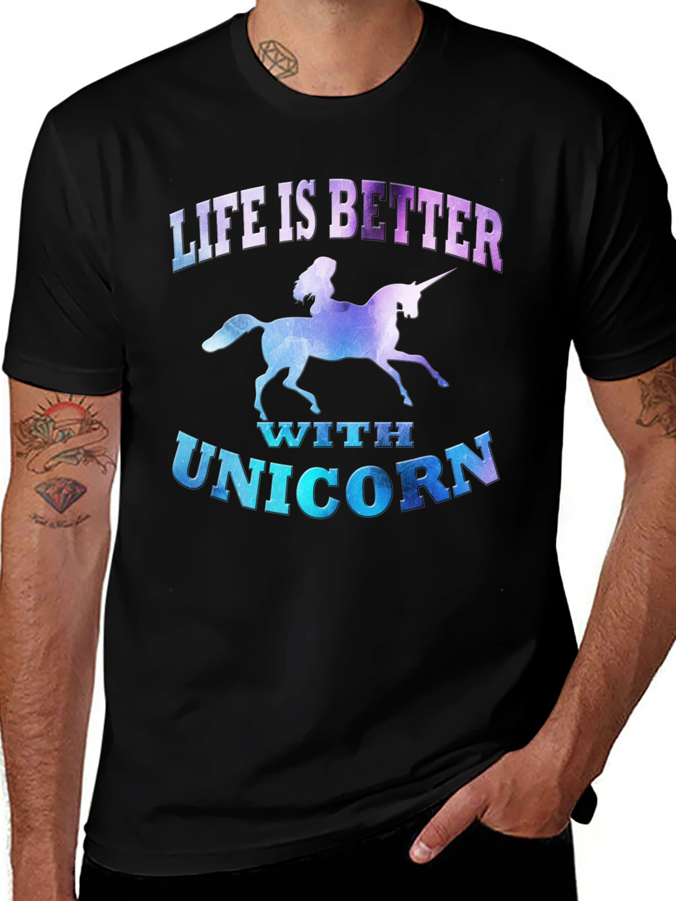 Life Is Better With Unicorn T-Shirt