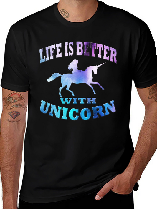 Life Is Better With Unicorn T-Shirt