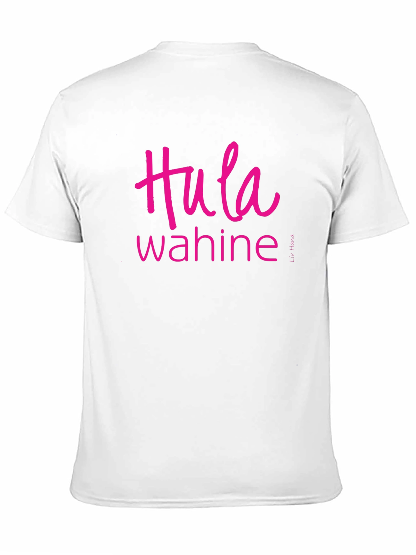 Hula Wahine Graphic Tee - Casual Black T-Shirt