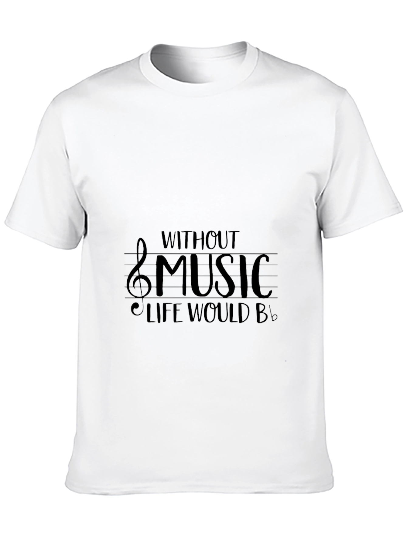 Music Lovers Black T-Shirt