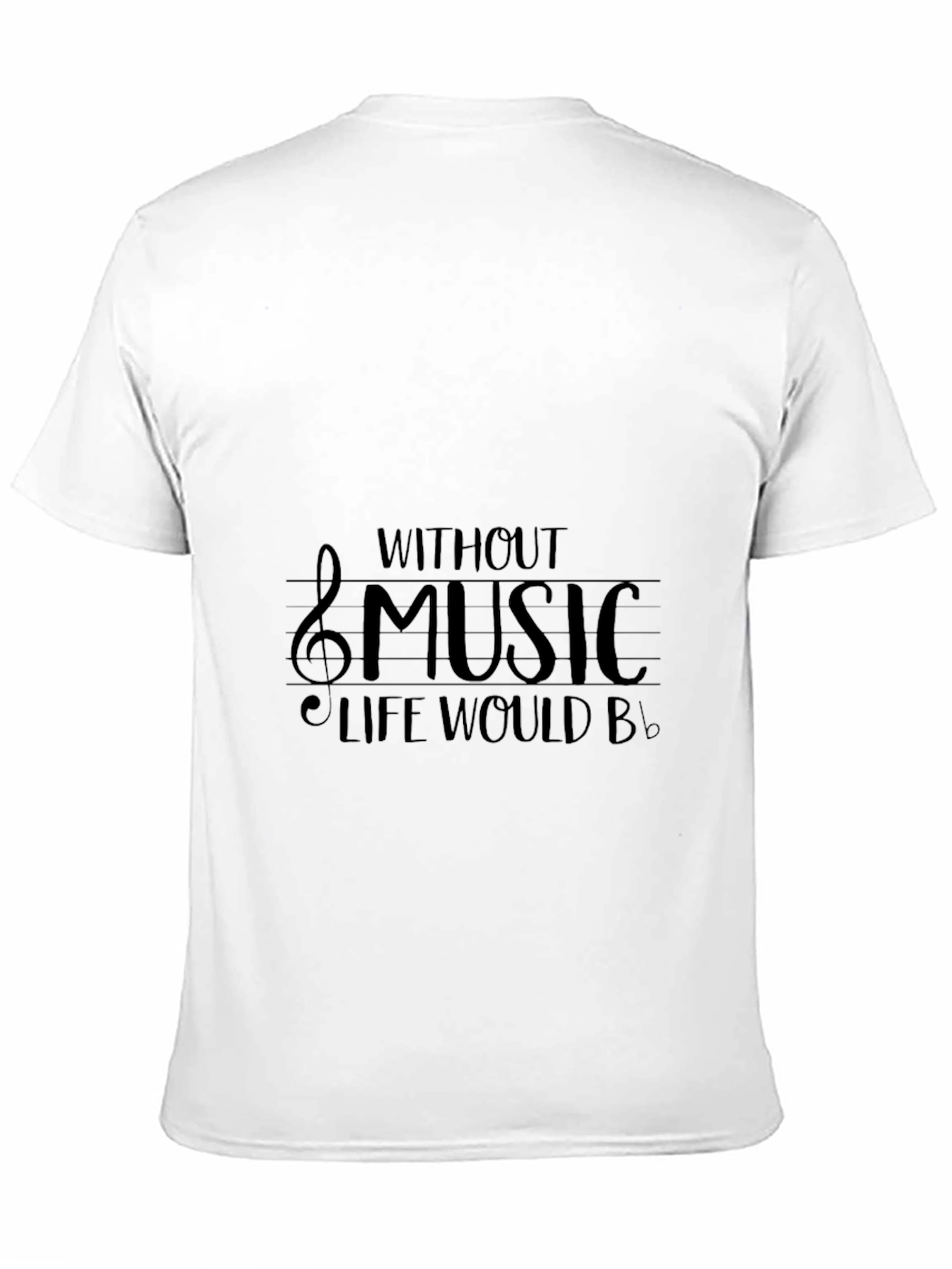 Music Lovers Black T-Shirt