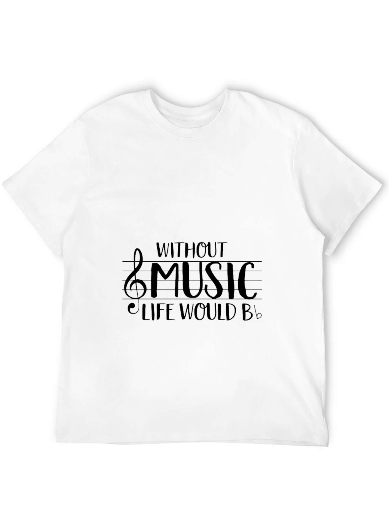 Music Lovers Black T-Shirt