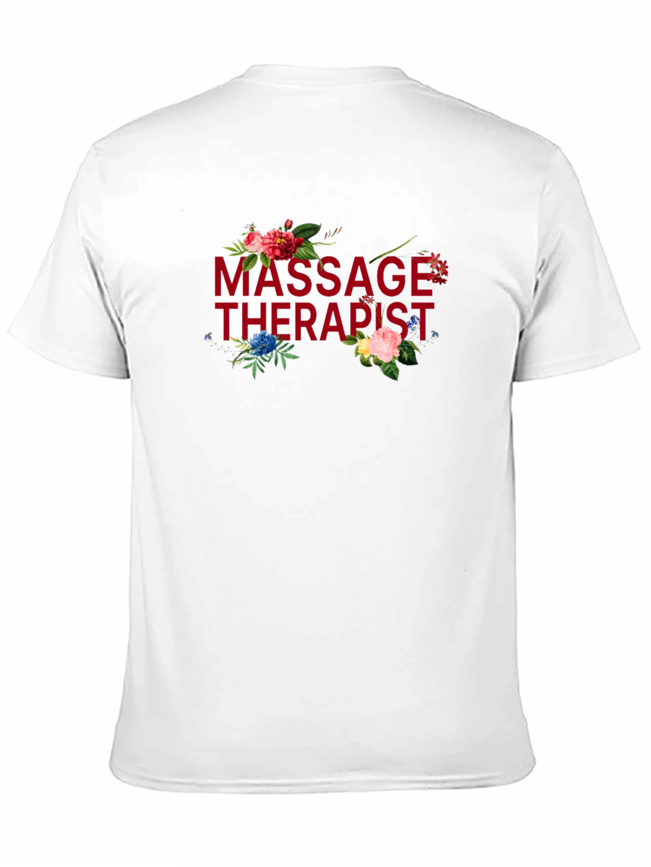 Floral Massage Therapist T-Shirt