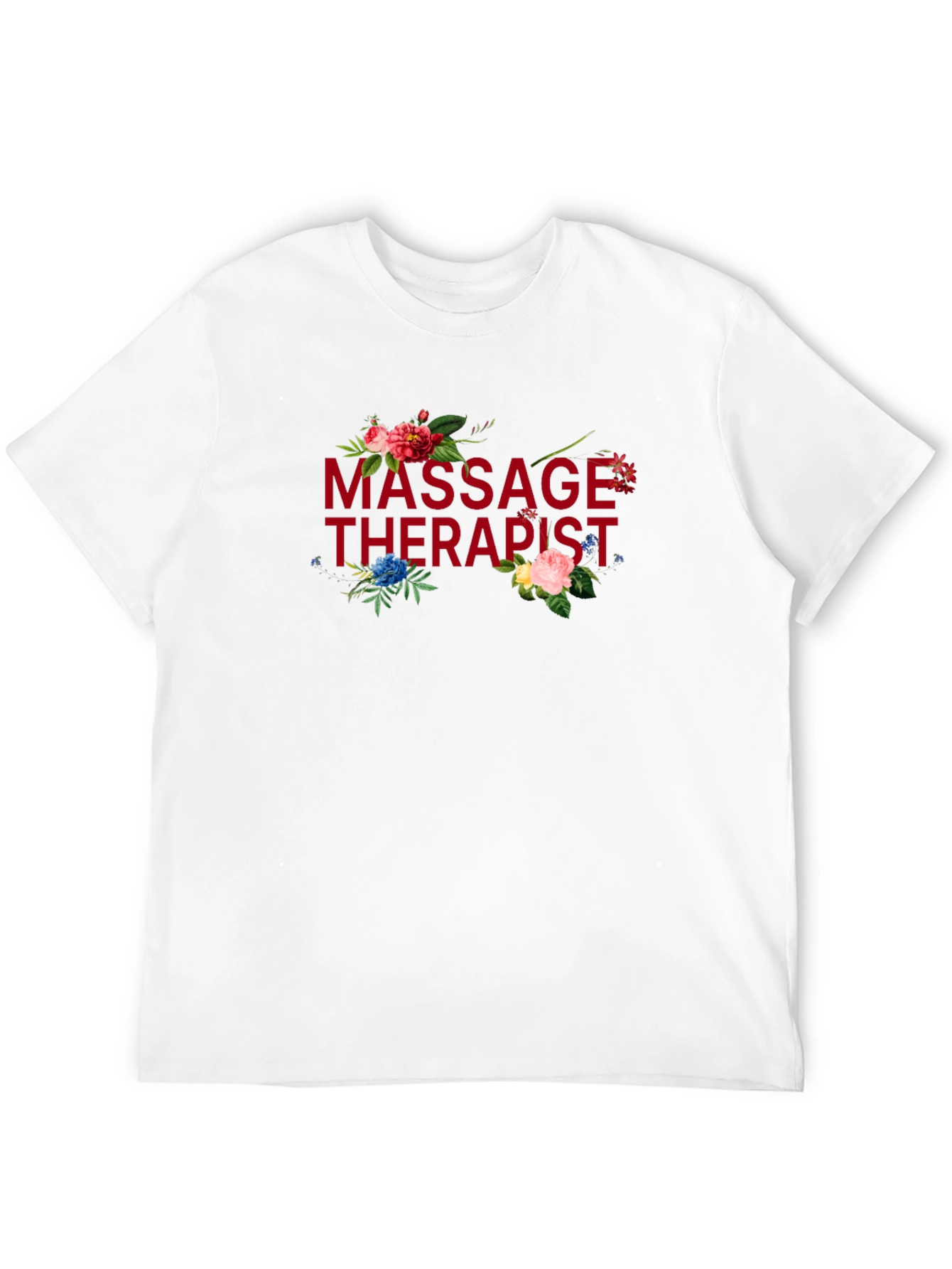 Floral Massage Therapist T-Shirt