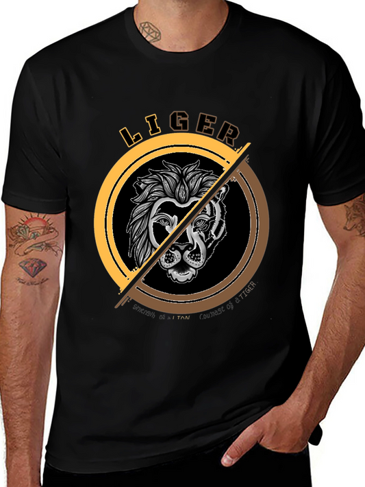 Liger Graphic Tee - Strength and Courage Shirt