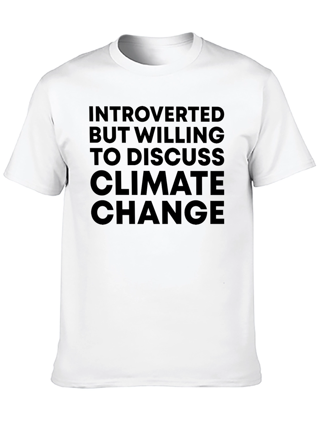 Climate Change Introvert Graphic Tee