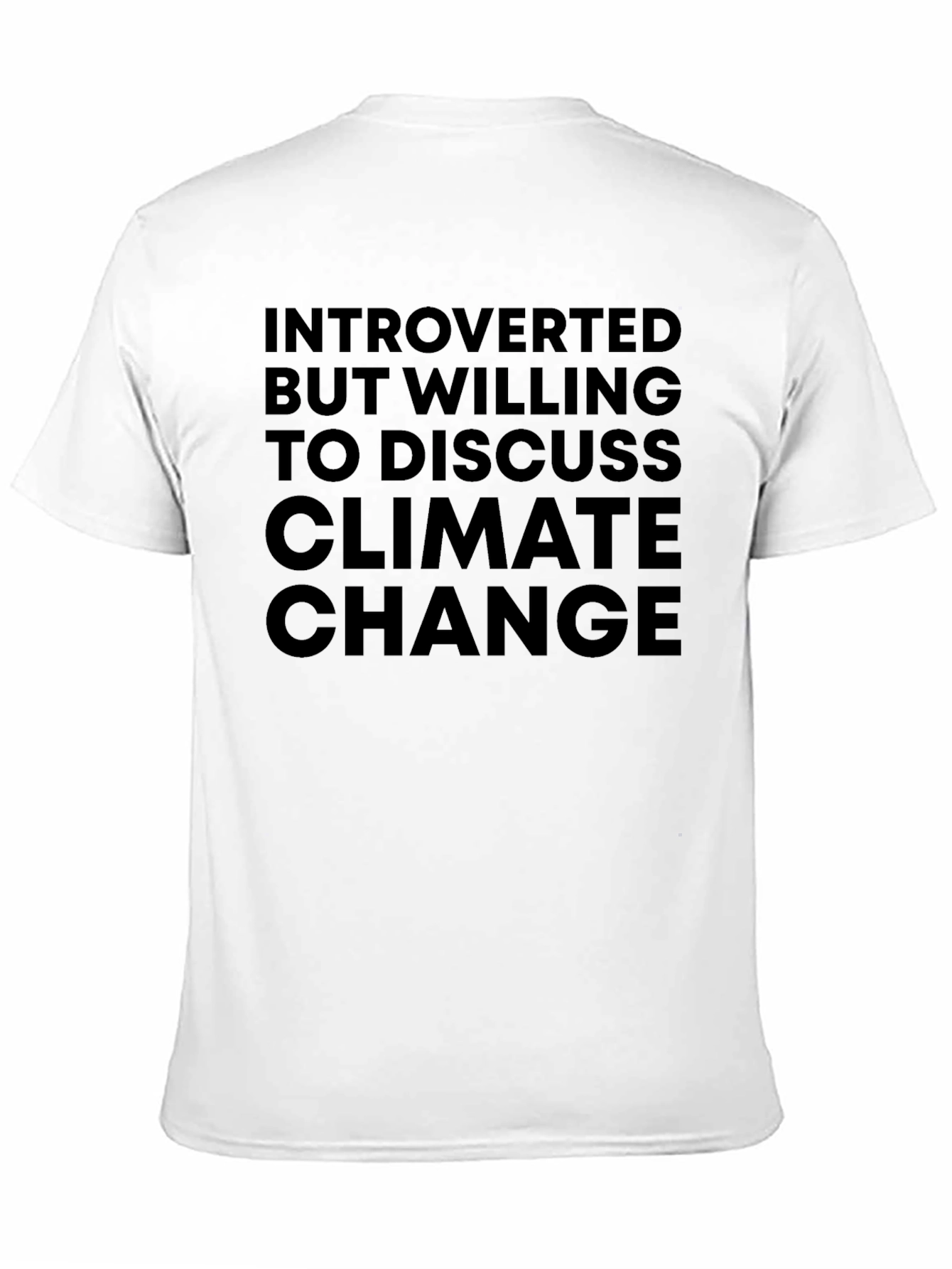 Climate Change Introvert Graphic Tee