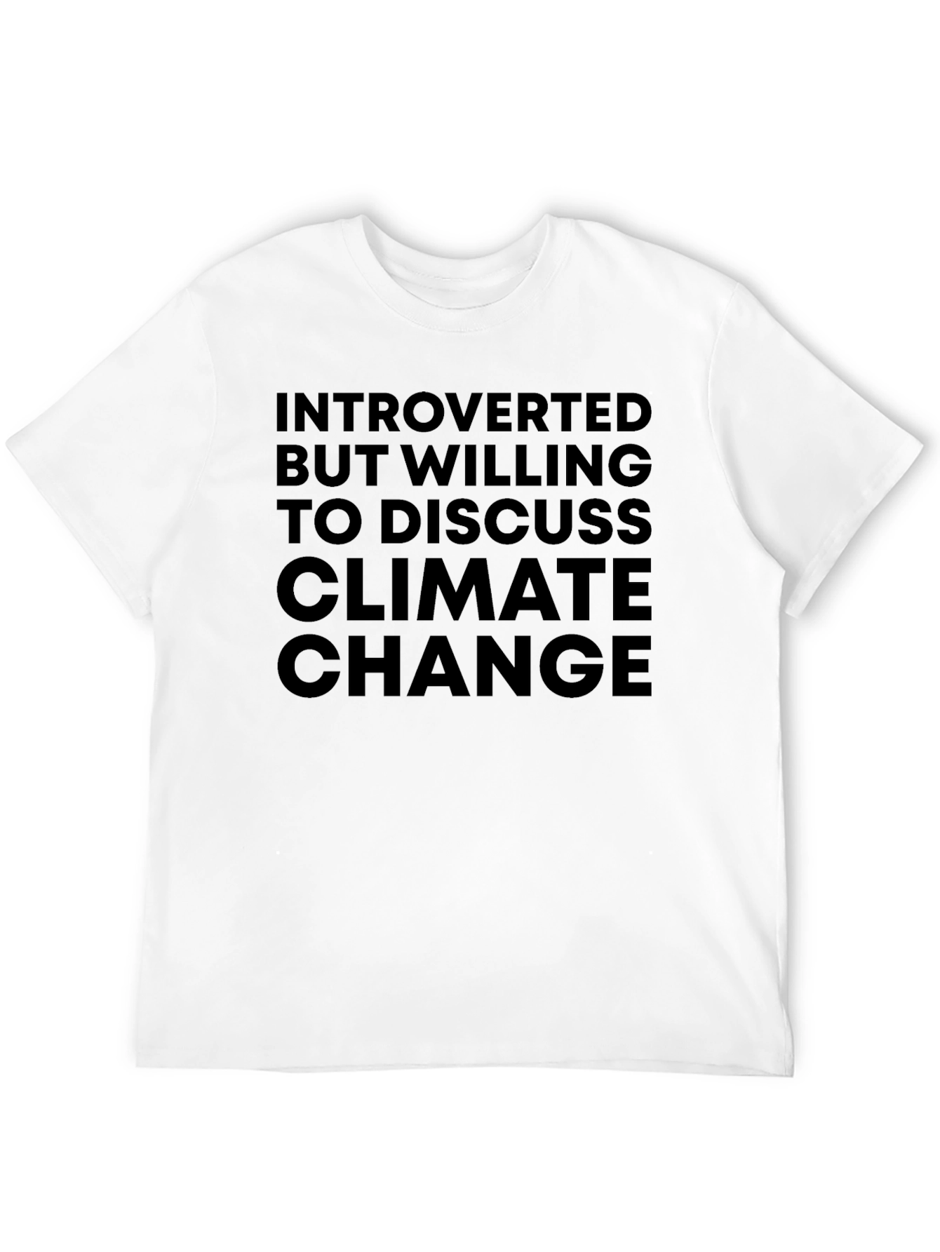 Climate Change Introvert Graphic Tee