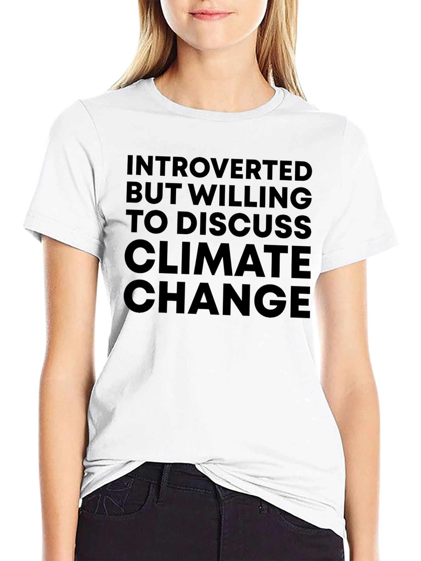 Climate Change Introvert Graphic Tee