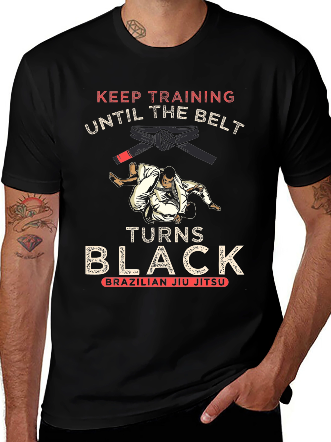 Brazilian Jiu Jitsu Training T-Shirt