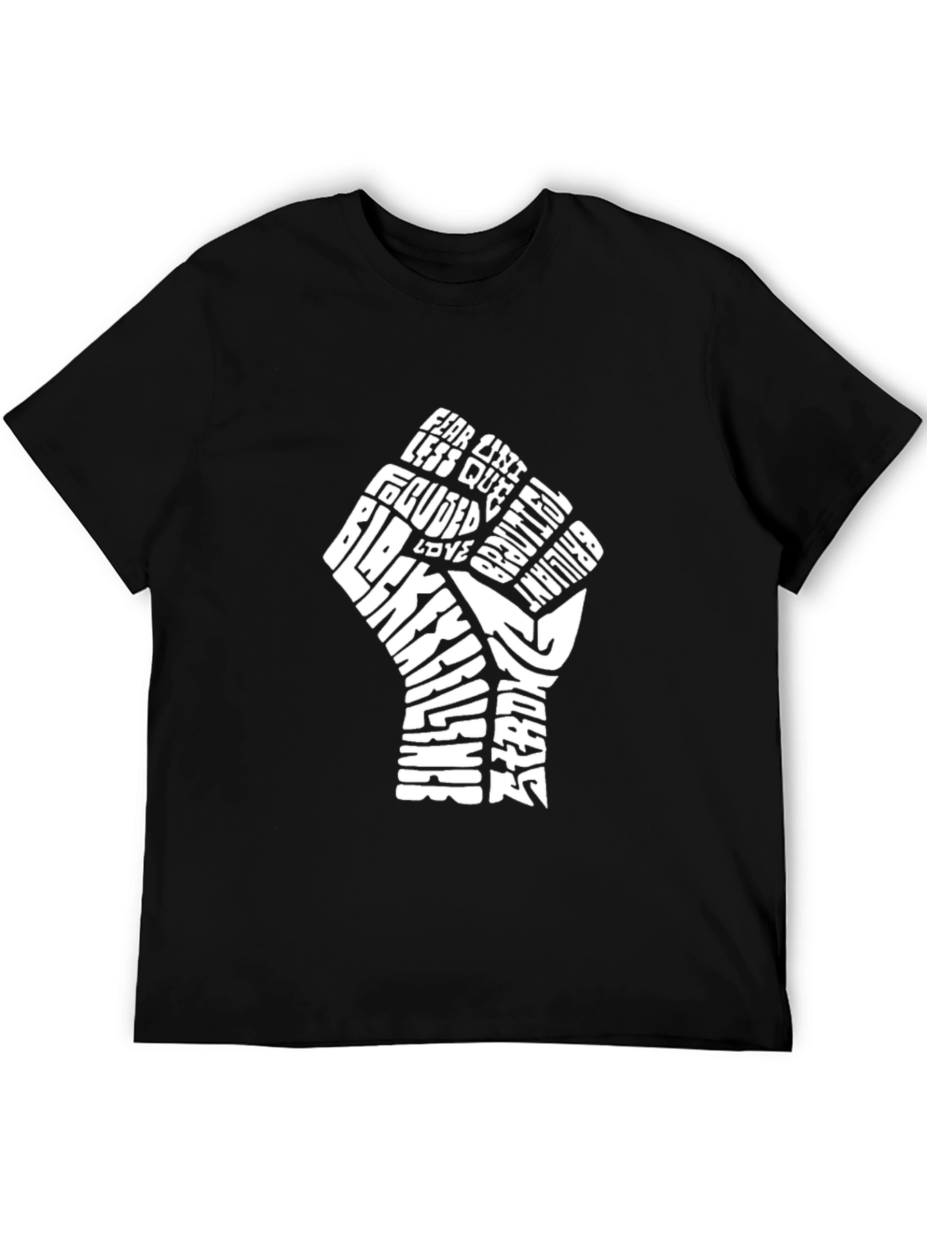 Black Lives Matter Fist Graphic T-Shirt