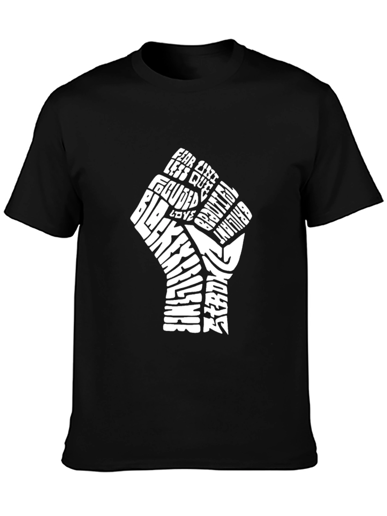 Black Lives Matter Fist Graphic T-Shirt