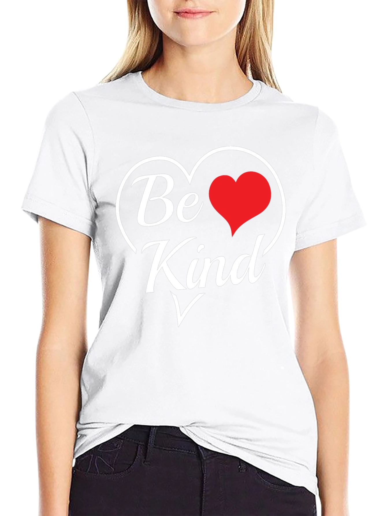 Be Kind T-Shirt - Heart Graphic Tee