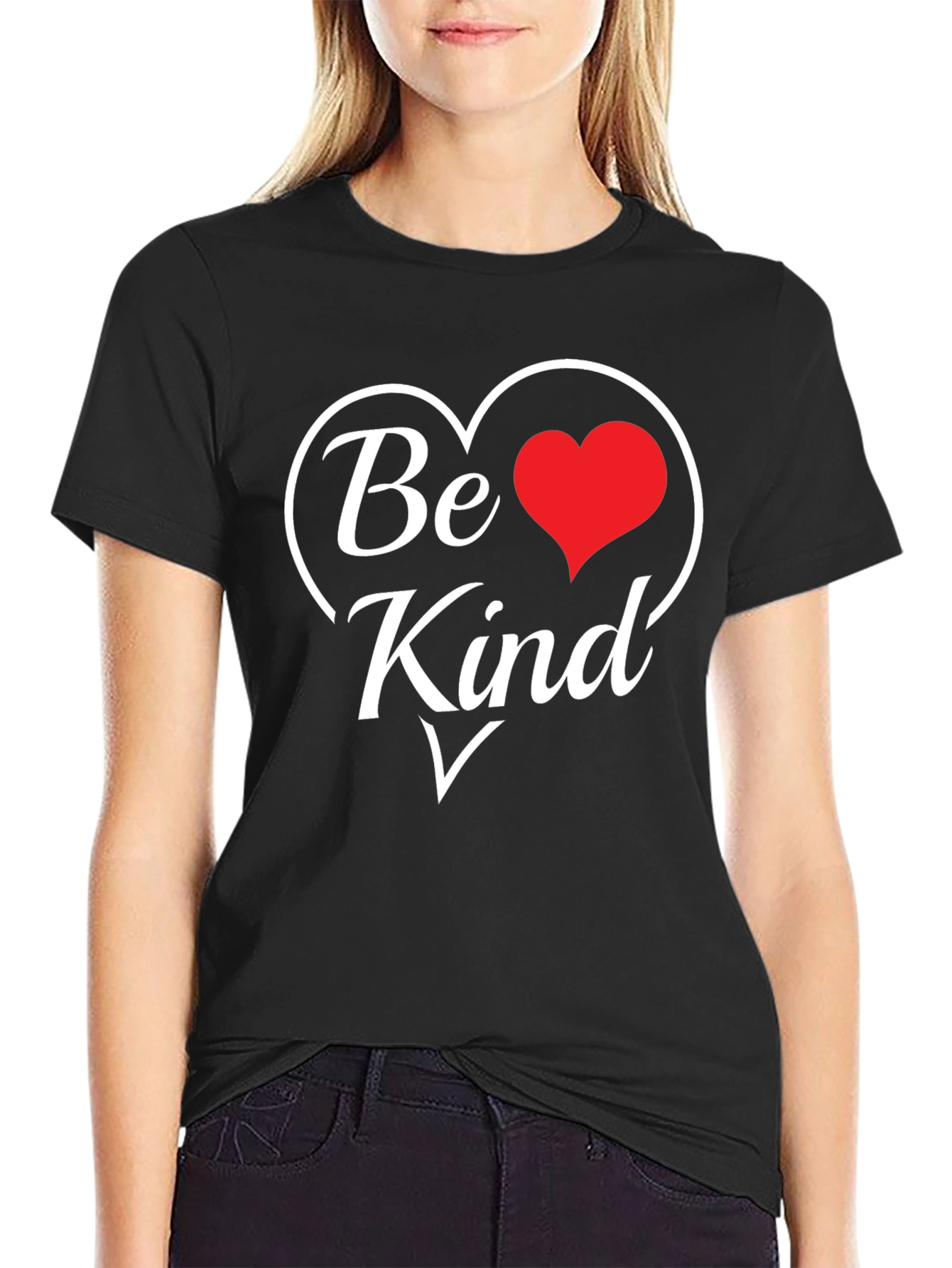 Be Kind T-Shirt - Heart Graphic Tee