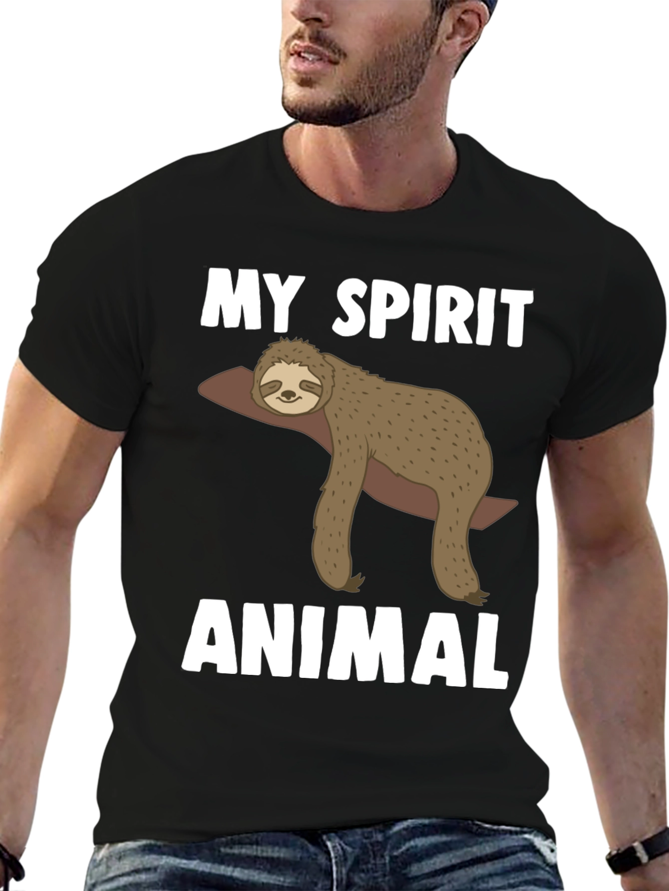 My Spirit Animal Sloth Graphic Tee