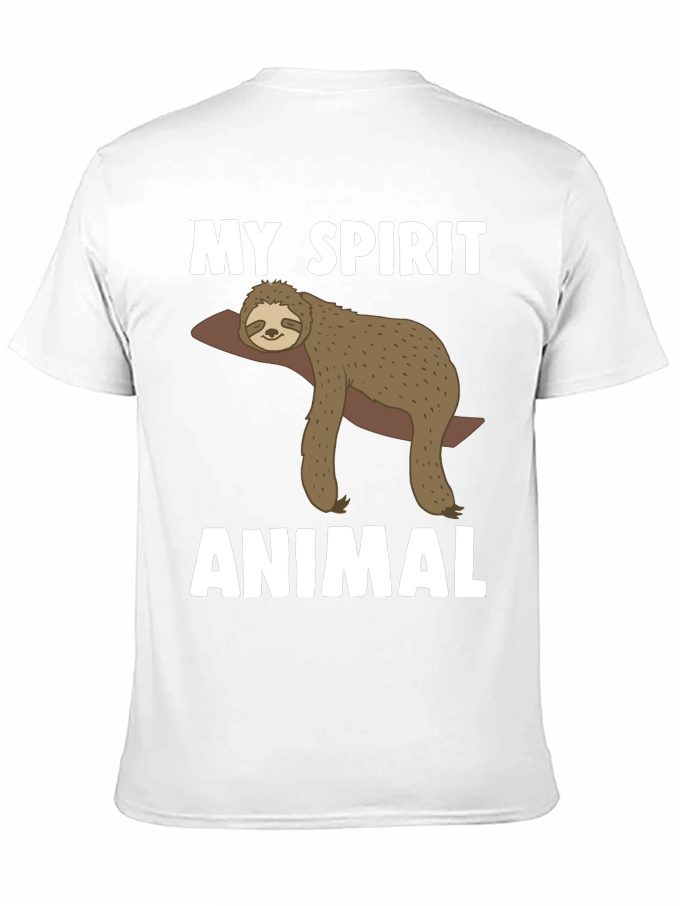 My Spirit Animal Sloth Graphic Tee