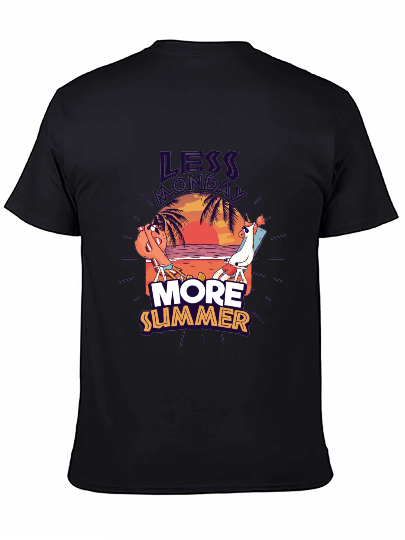 Less Monday More Summer Graphic Tee