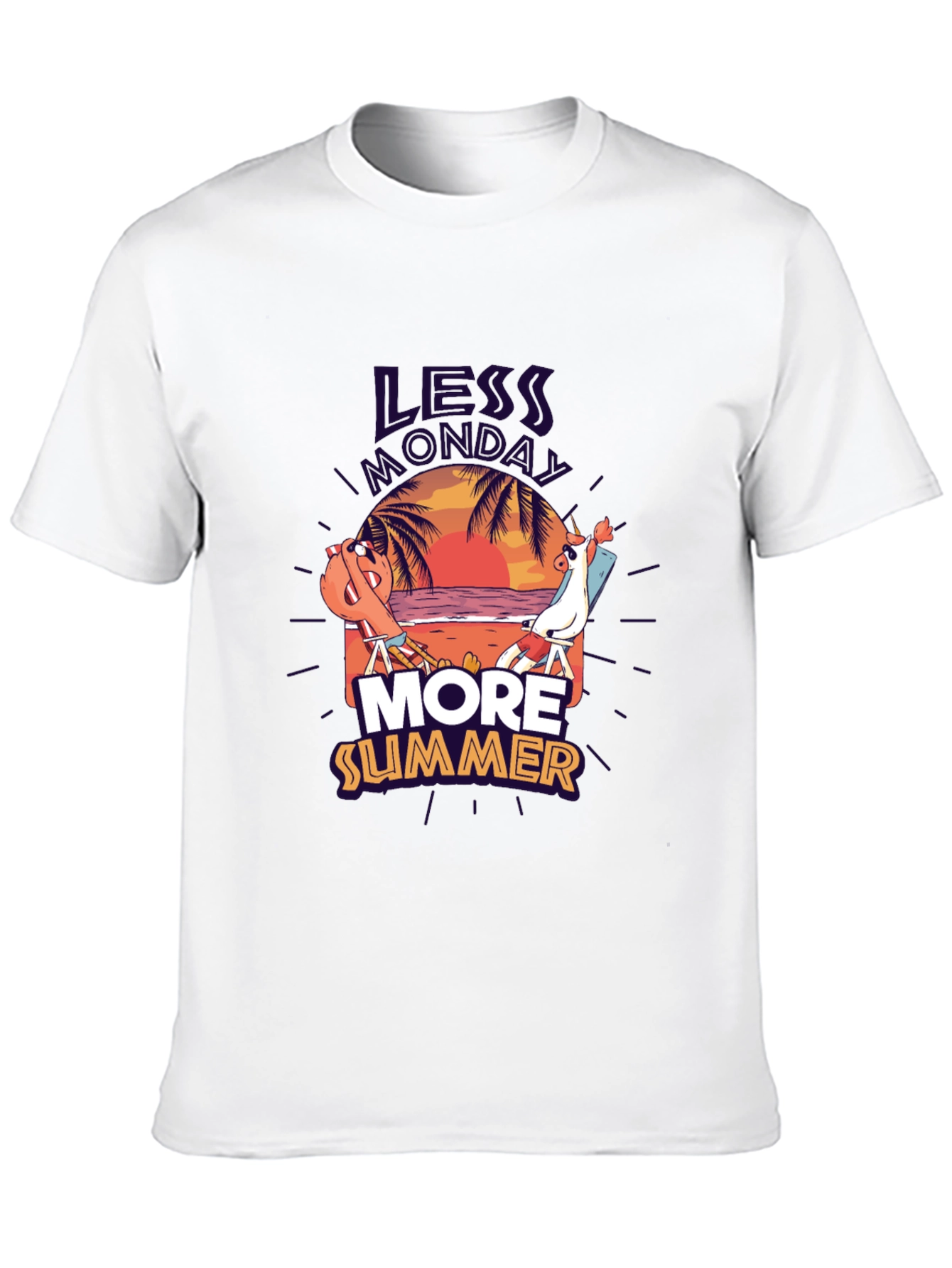 Less Monday More Summer Graphic Tee