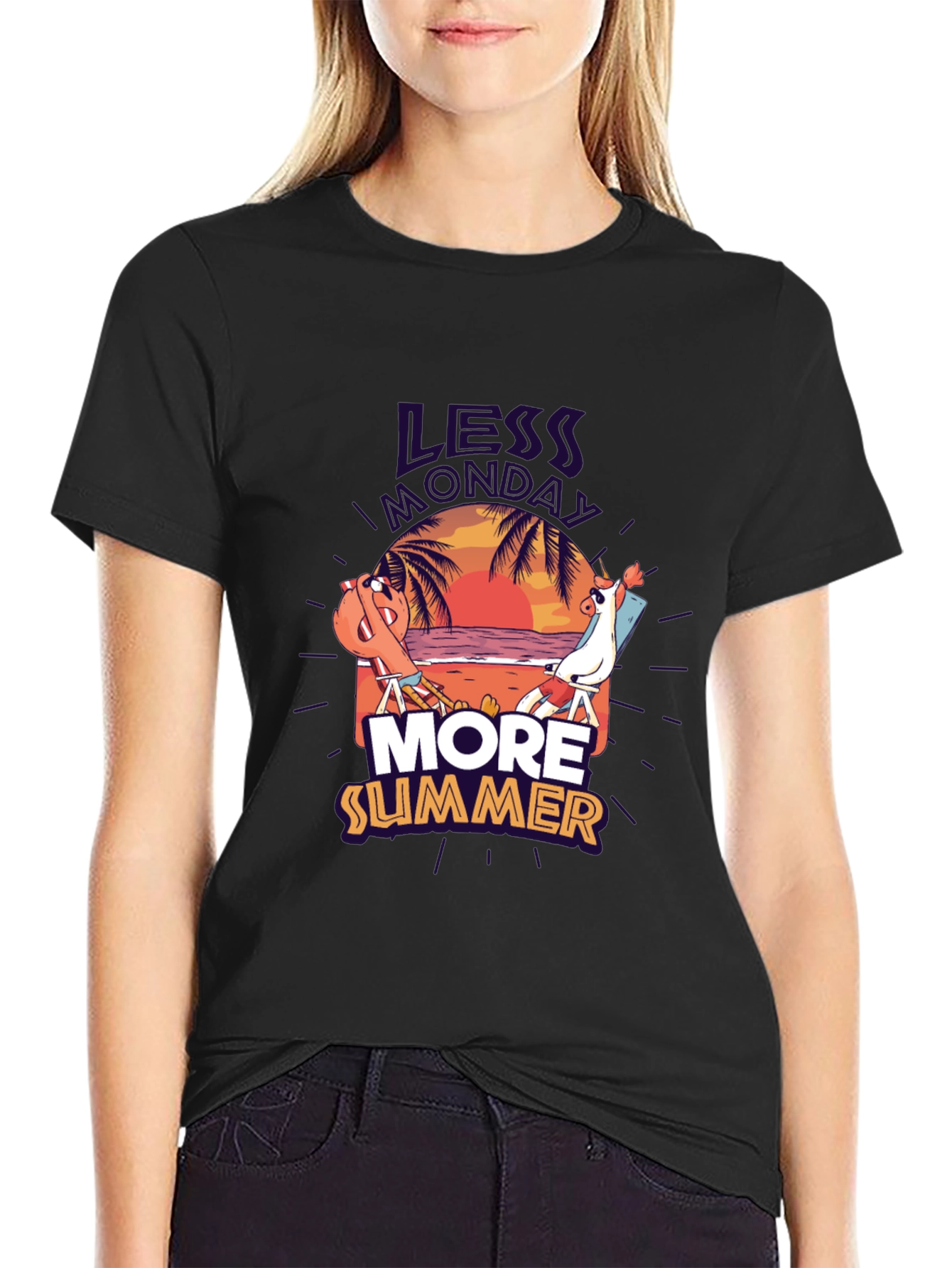 Less Monday More Summer Graphic Tee