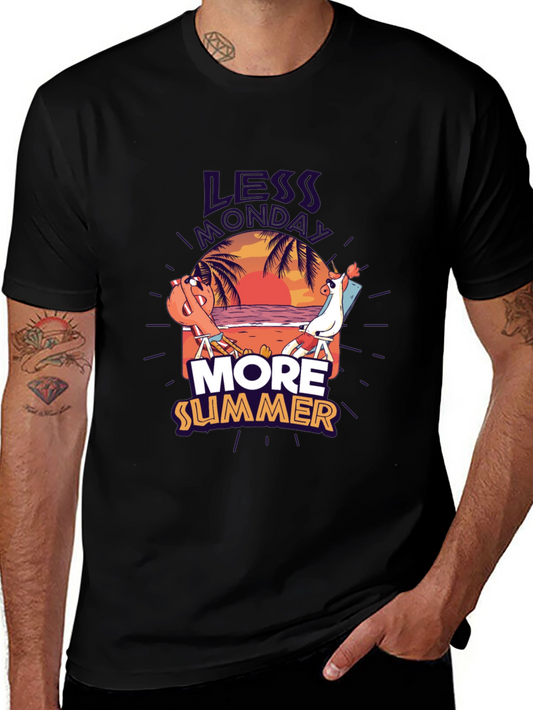 Less Monday More Summer Graphic Tee