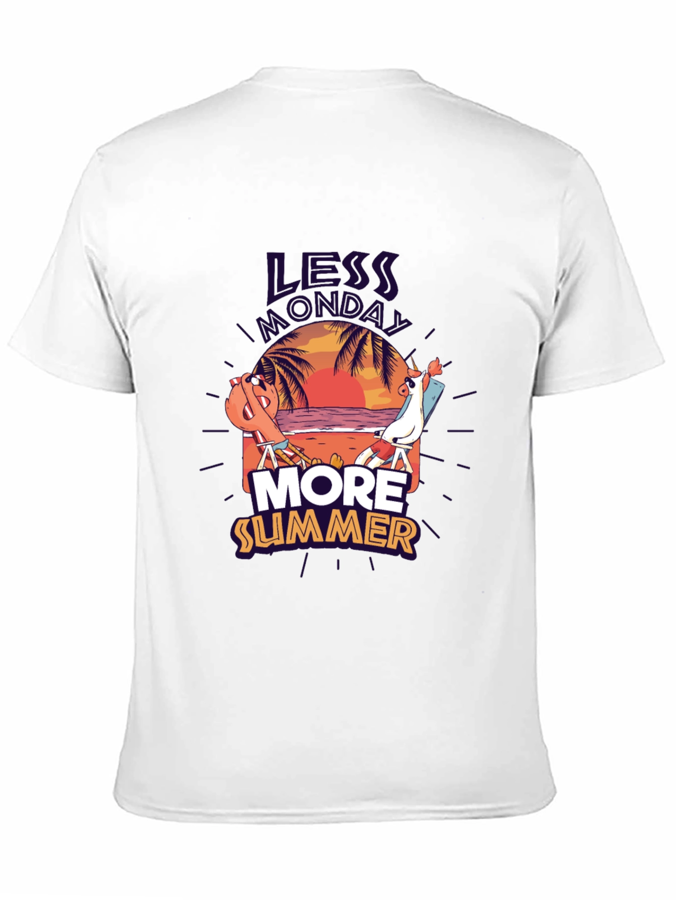 Less Monday More Summer Graphic Tee