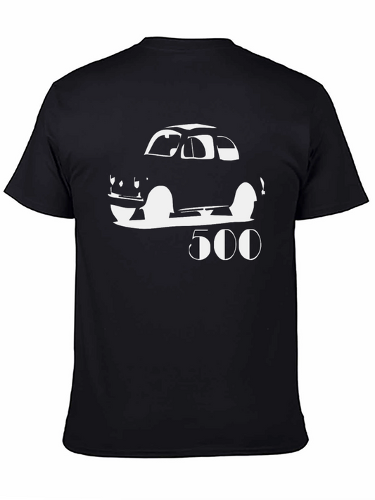 Classic Car 500 Graphic Tee - Black