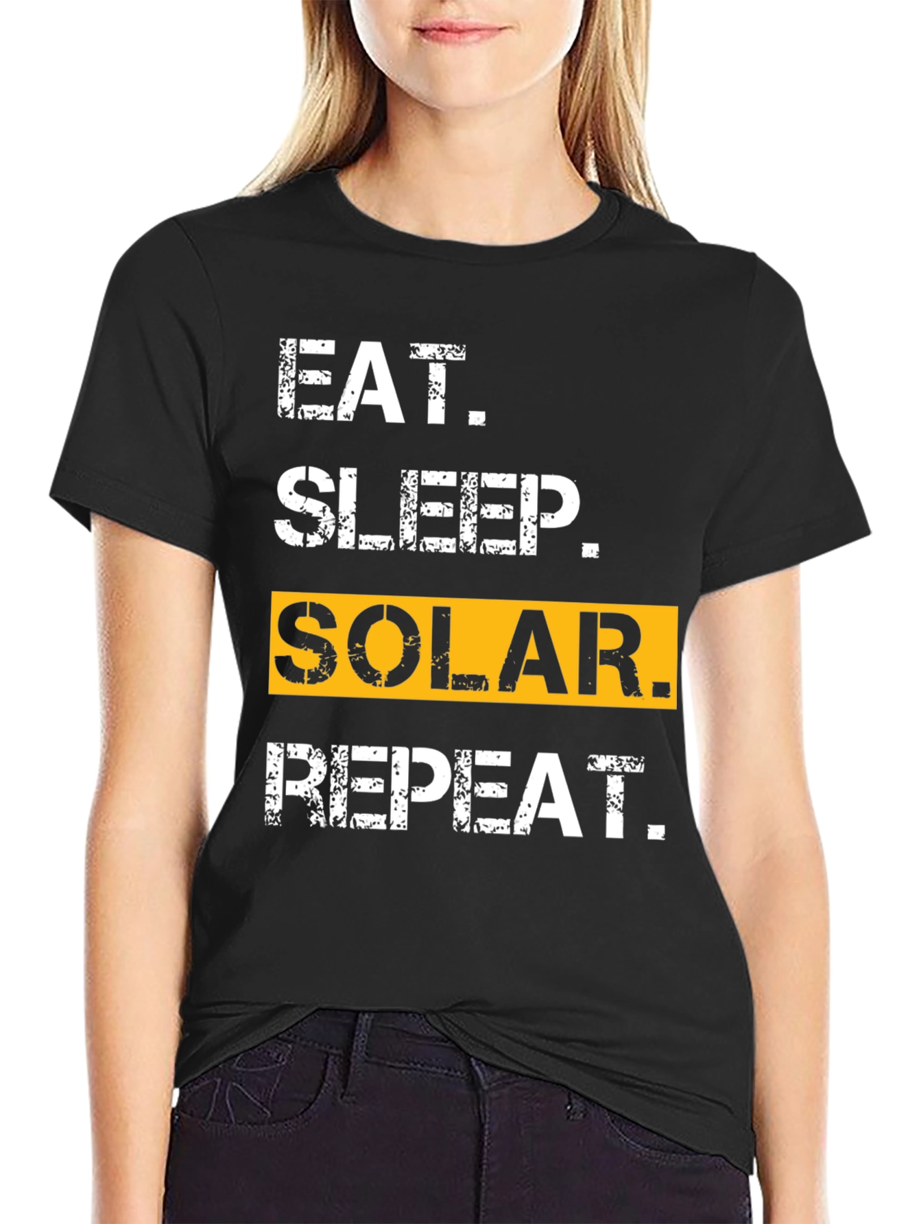 Eat Sleep Solar Repeat T-Shirt