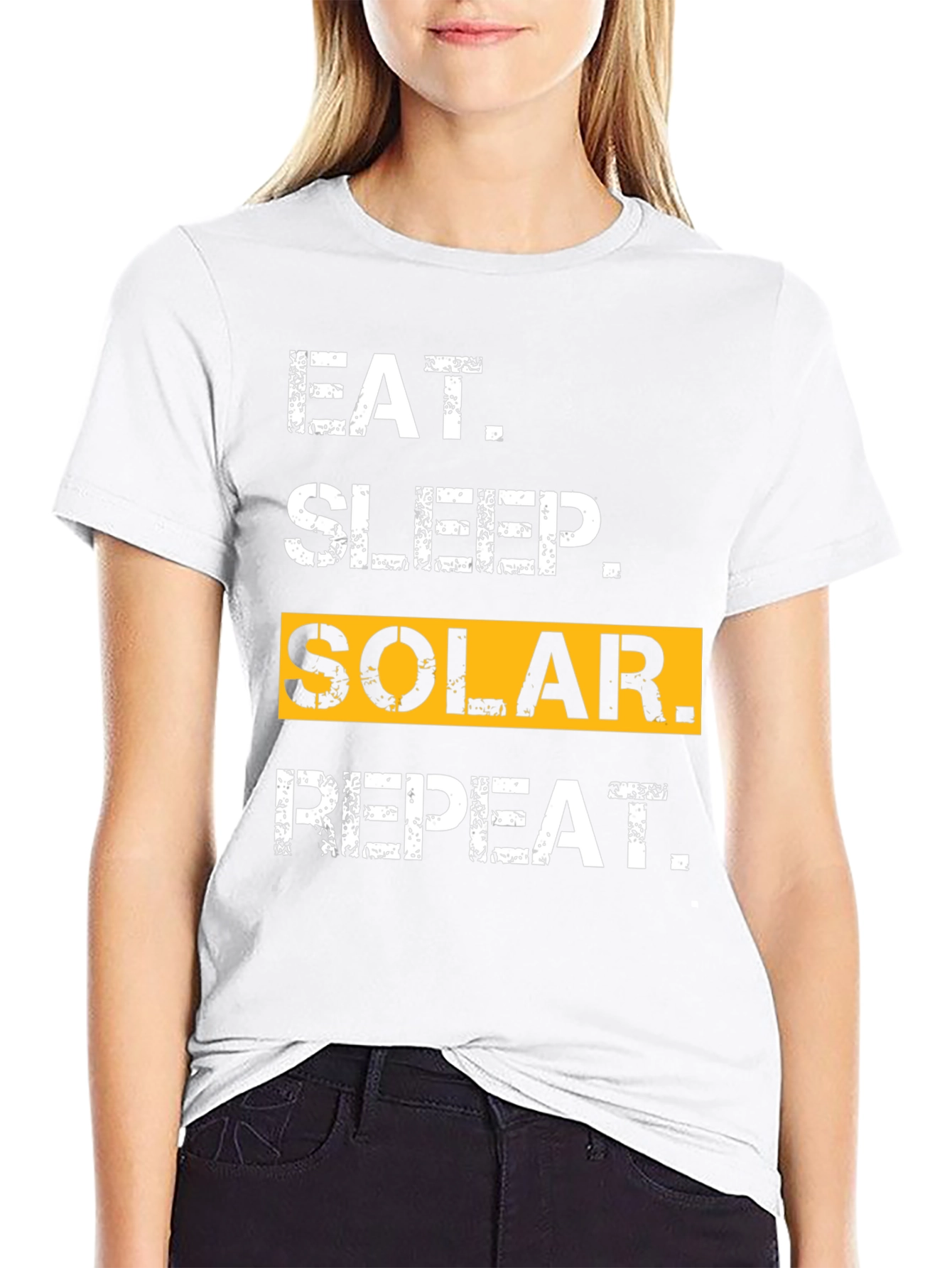 Eat Sleep Solar Repeat T-Shirt