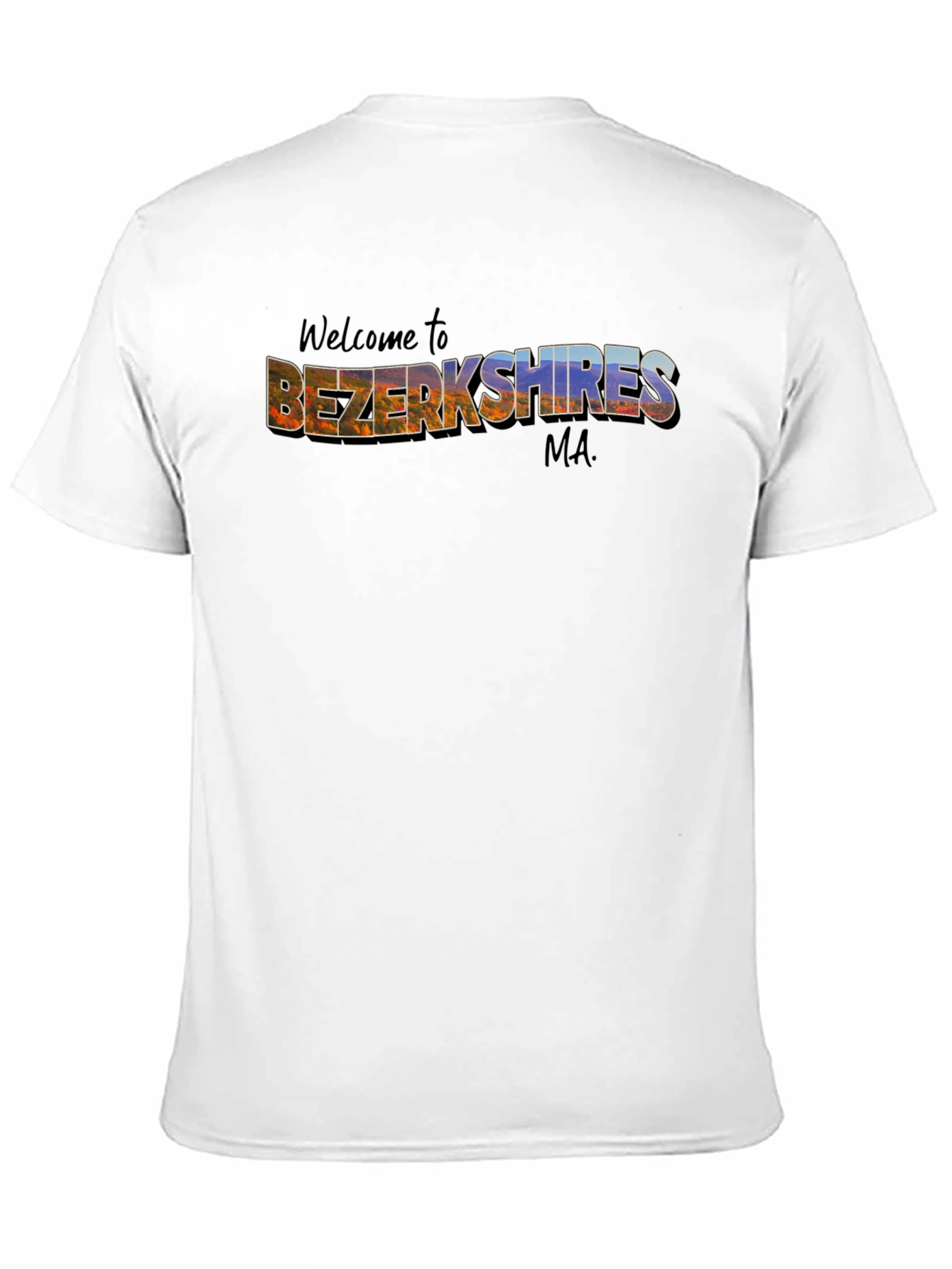 Welcome to Bezerkshires MA Black T-Shirt