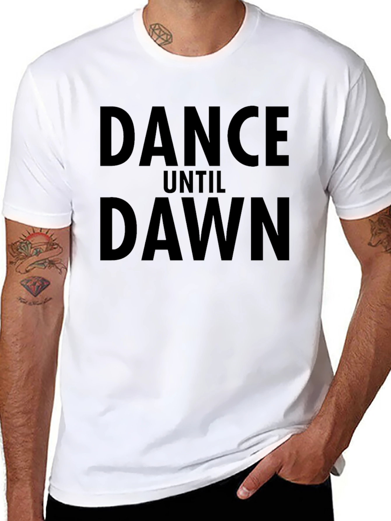 Dance Until Dawn Black T-Shirt