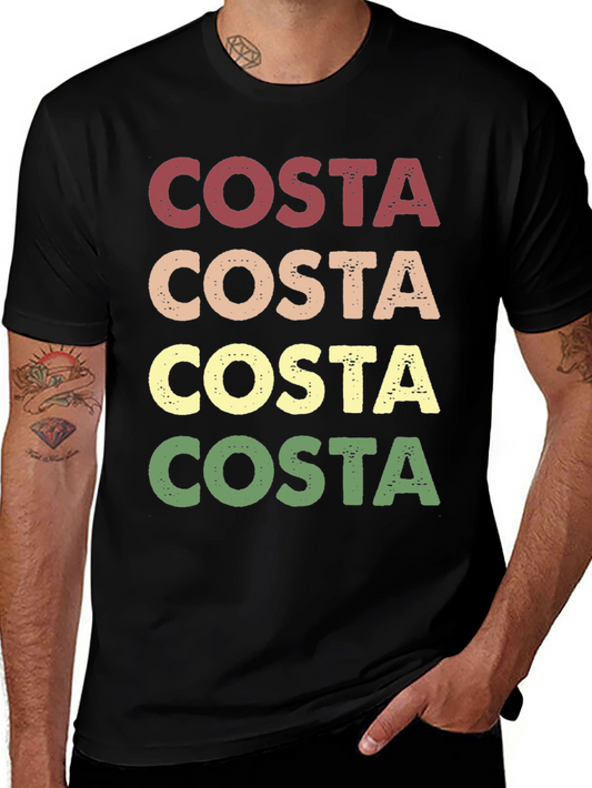 Retro Costa T-Shirt - Vintage Inspired Design
