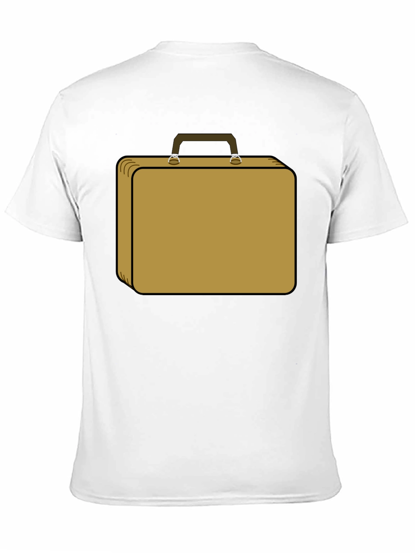Briefcase Graphic T-Shirt - Novelty Design Tee