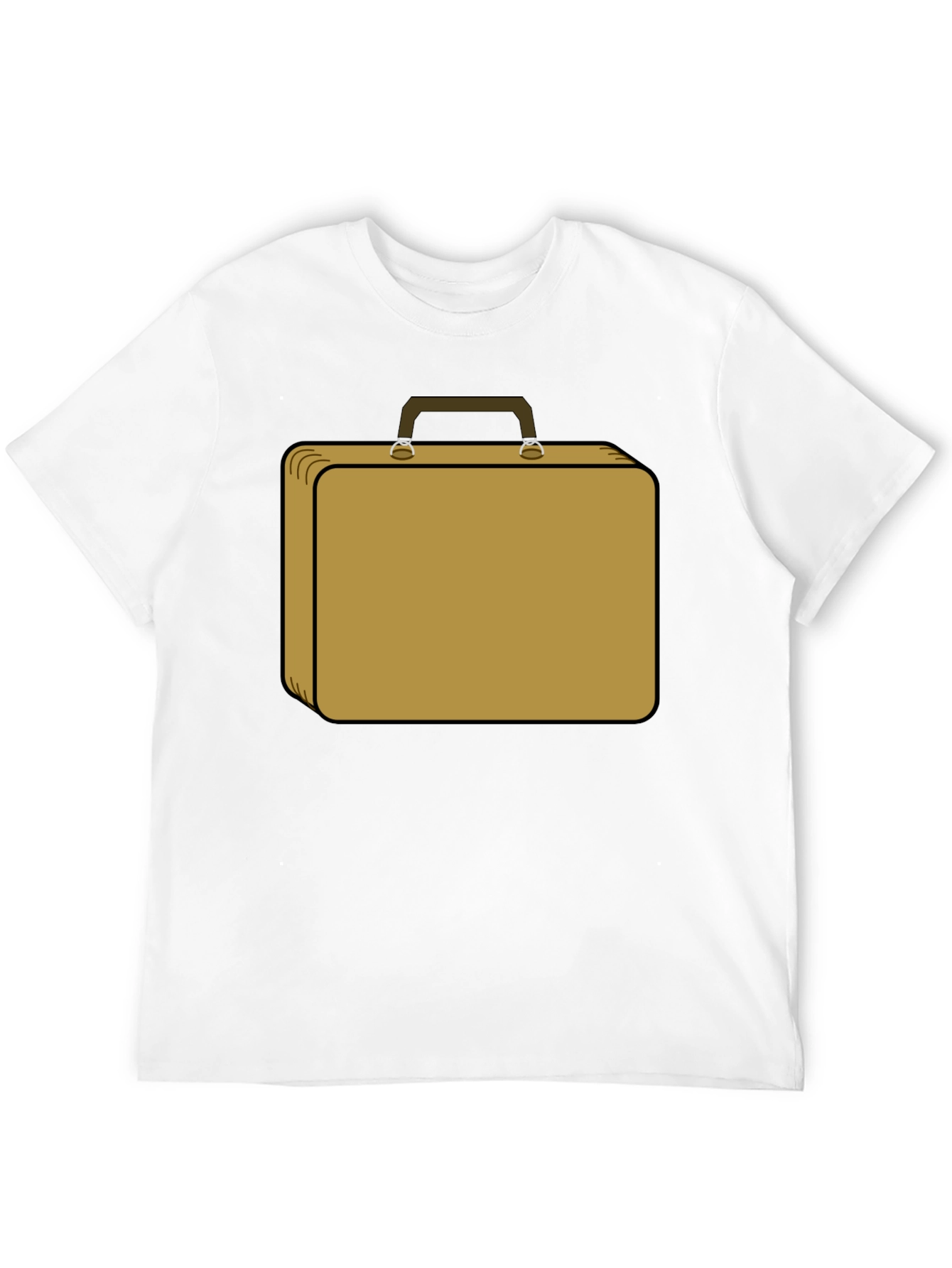 Briefcase Graphic T-Shirt - Novelty Design Tee