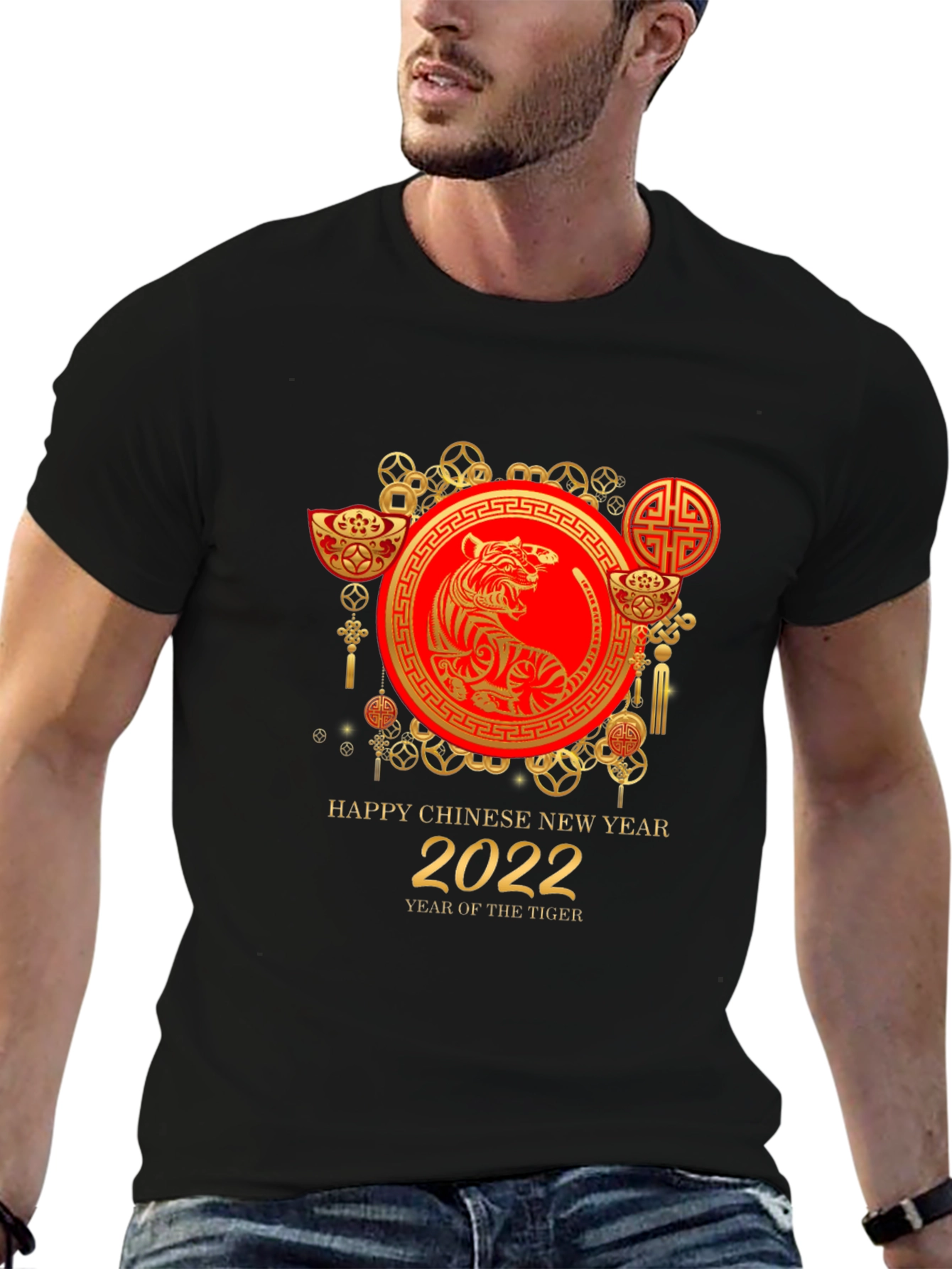 Chinese New Year 2022 Tiger T-Shirt