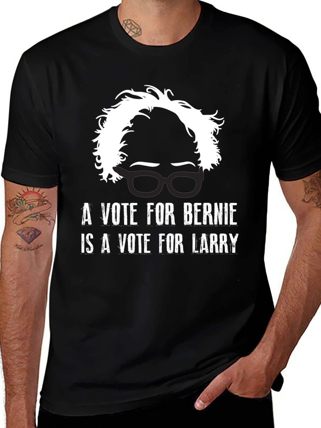 Bernie Sanders Vote for Larry T-Shirt