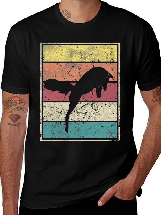 Retro Horse T-Shirt - Vintage Equestrian Design