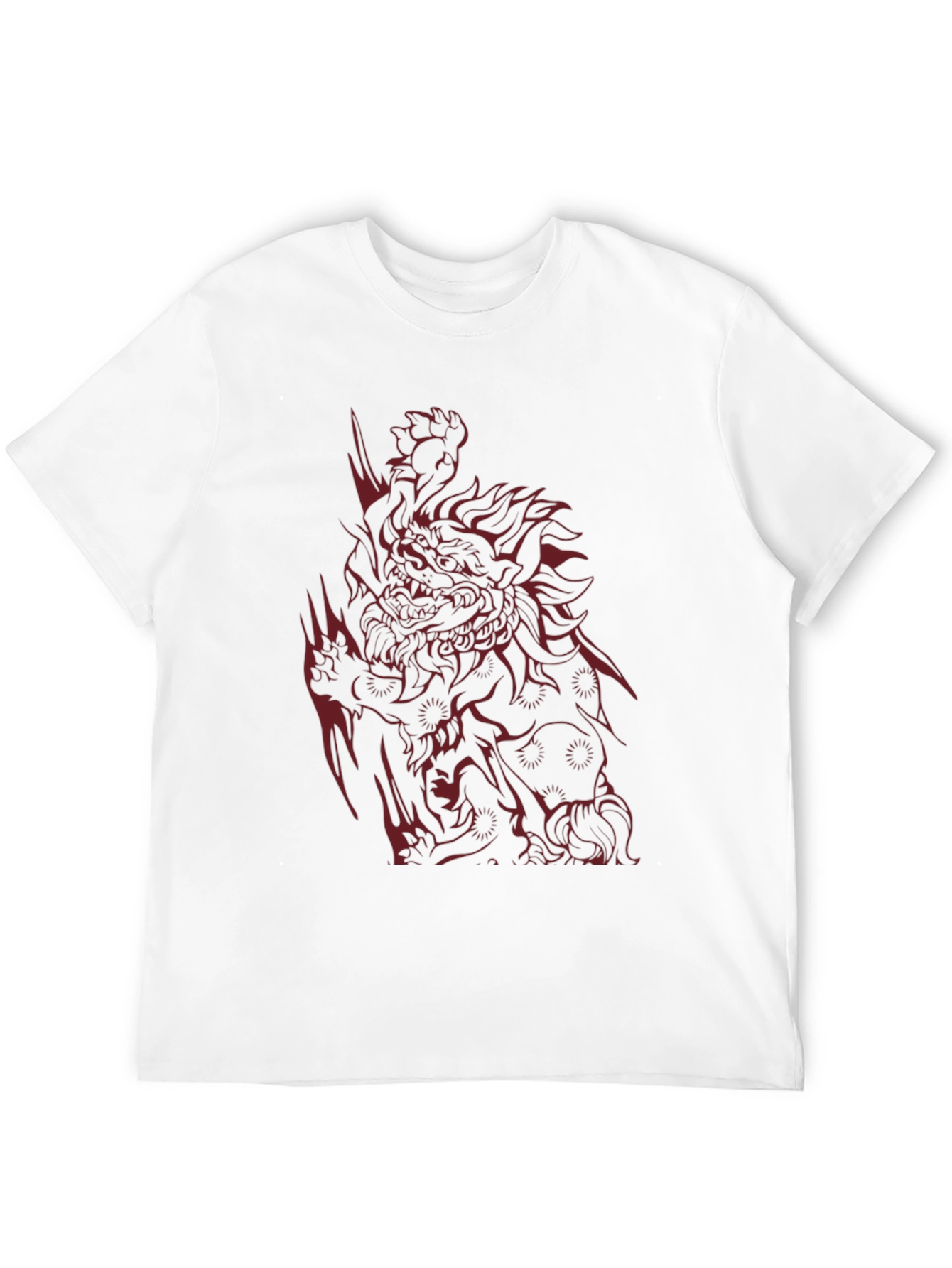 Red Dragon Graphic Black T-Shirt