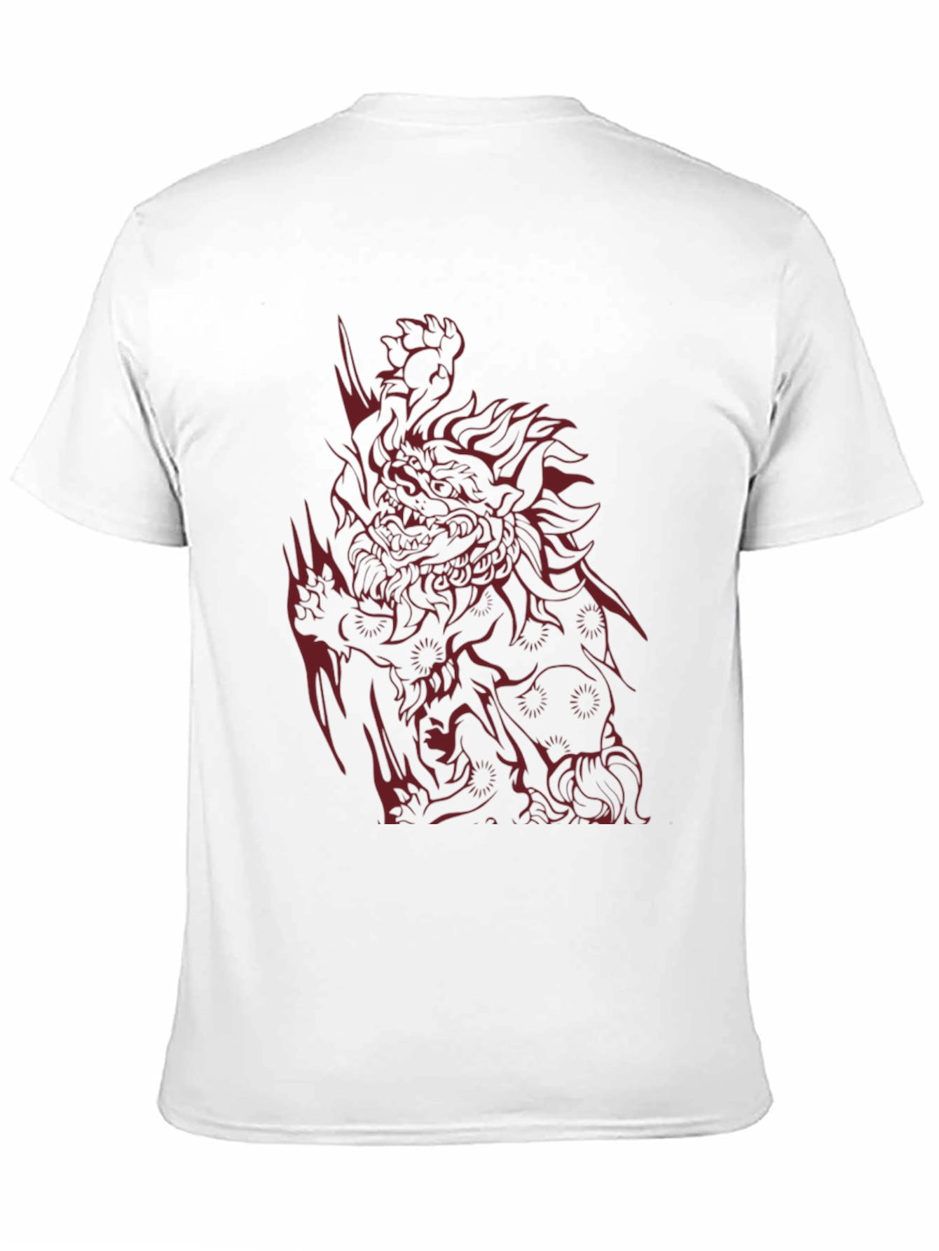 Red Dragon Graphic Black T-Shirt