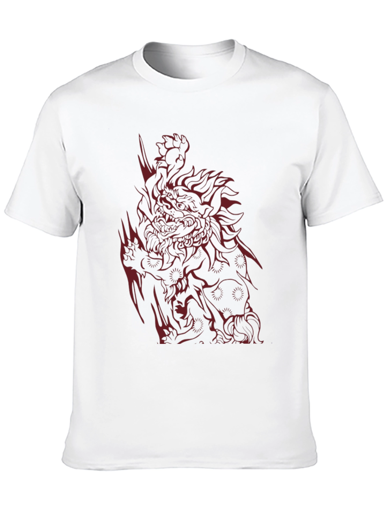 Red Dragon Graphic Black T-Shirt