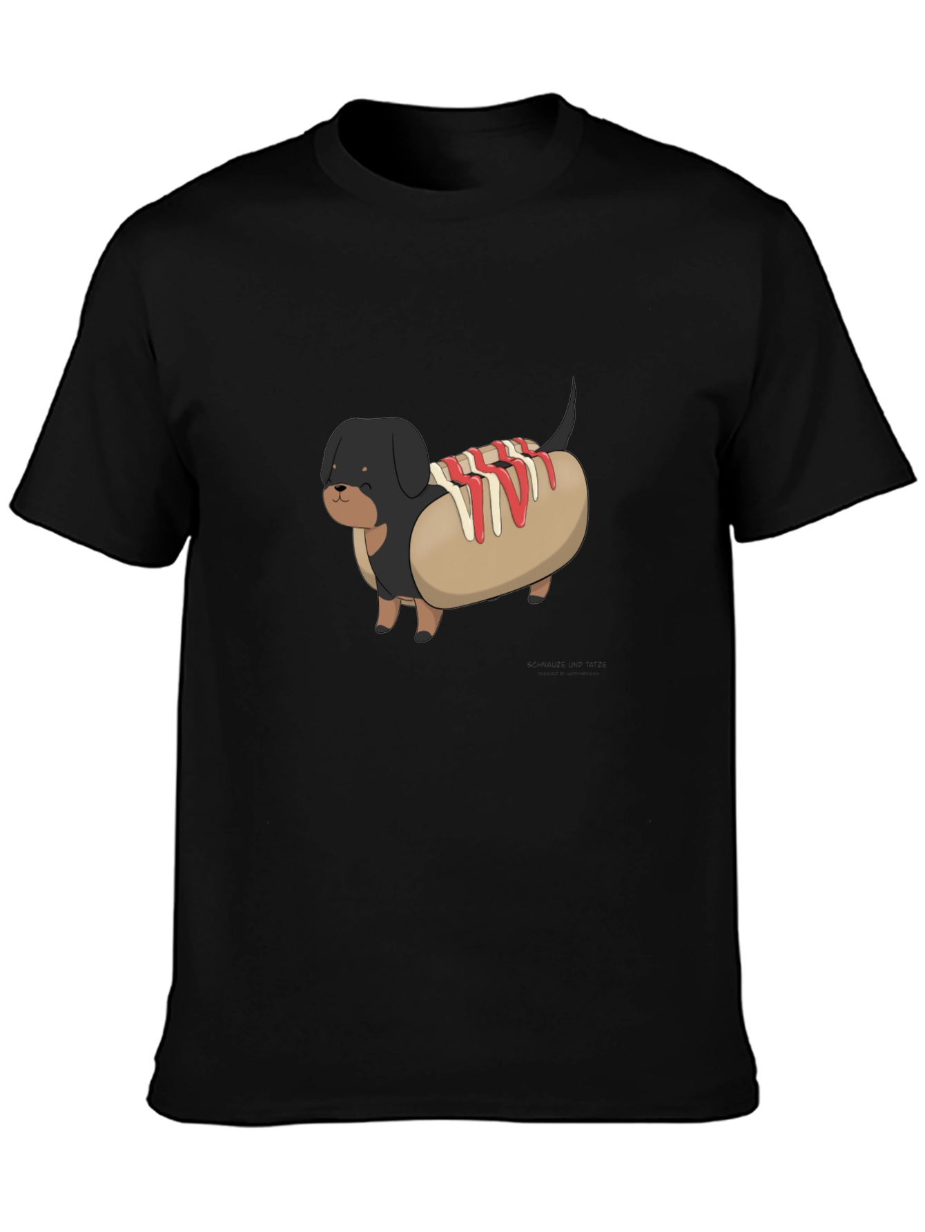 Hot Dog Dachshund Graphic Tee