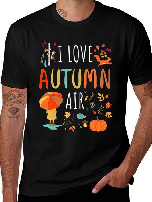 I Love Autumn Air Graphic Tee