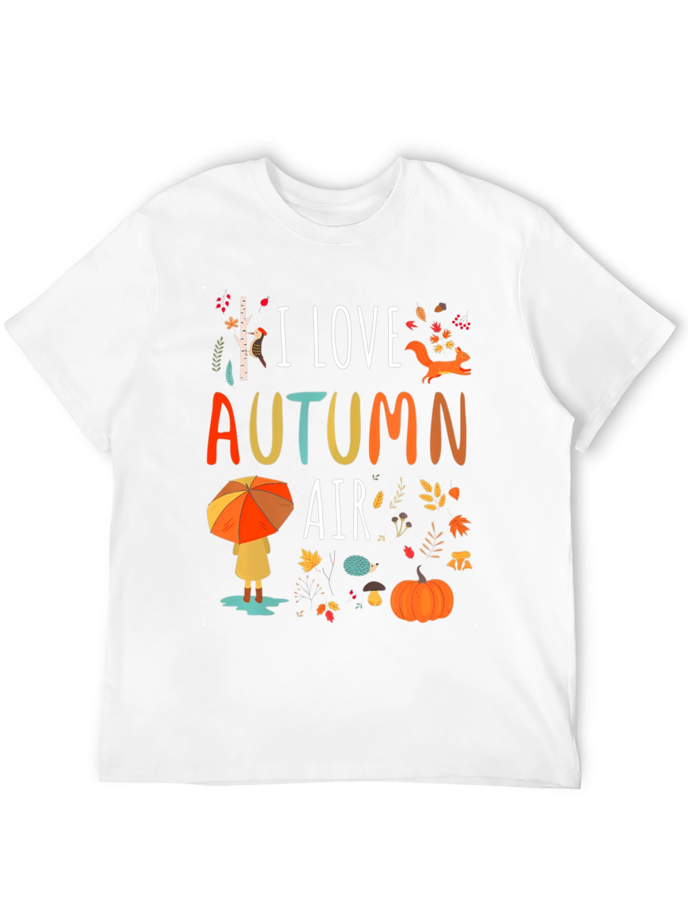 I Love Autumn Air Graphic Tee
