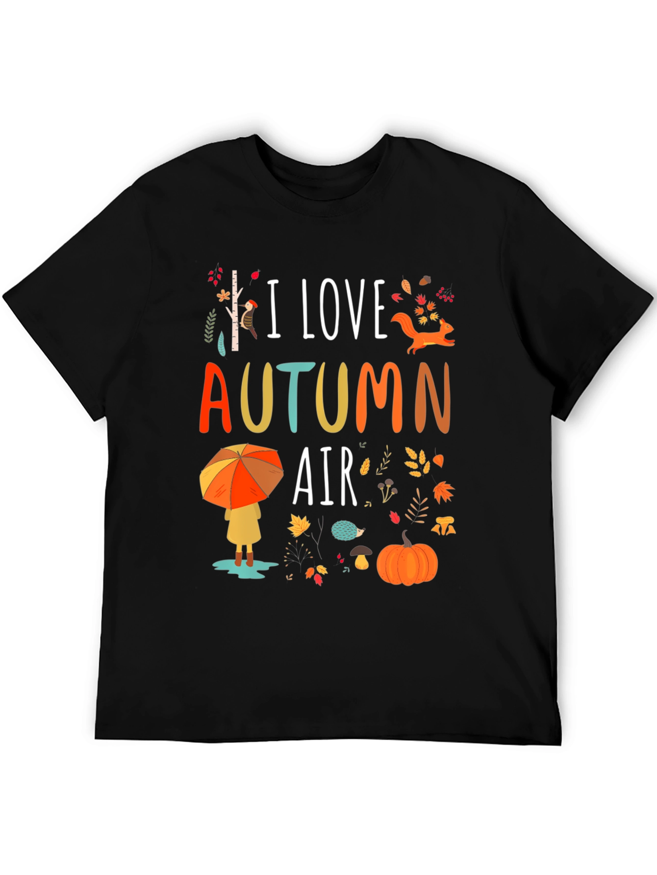 I Love Autumn Air Graphic Tee