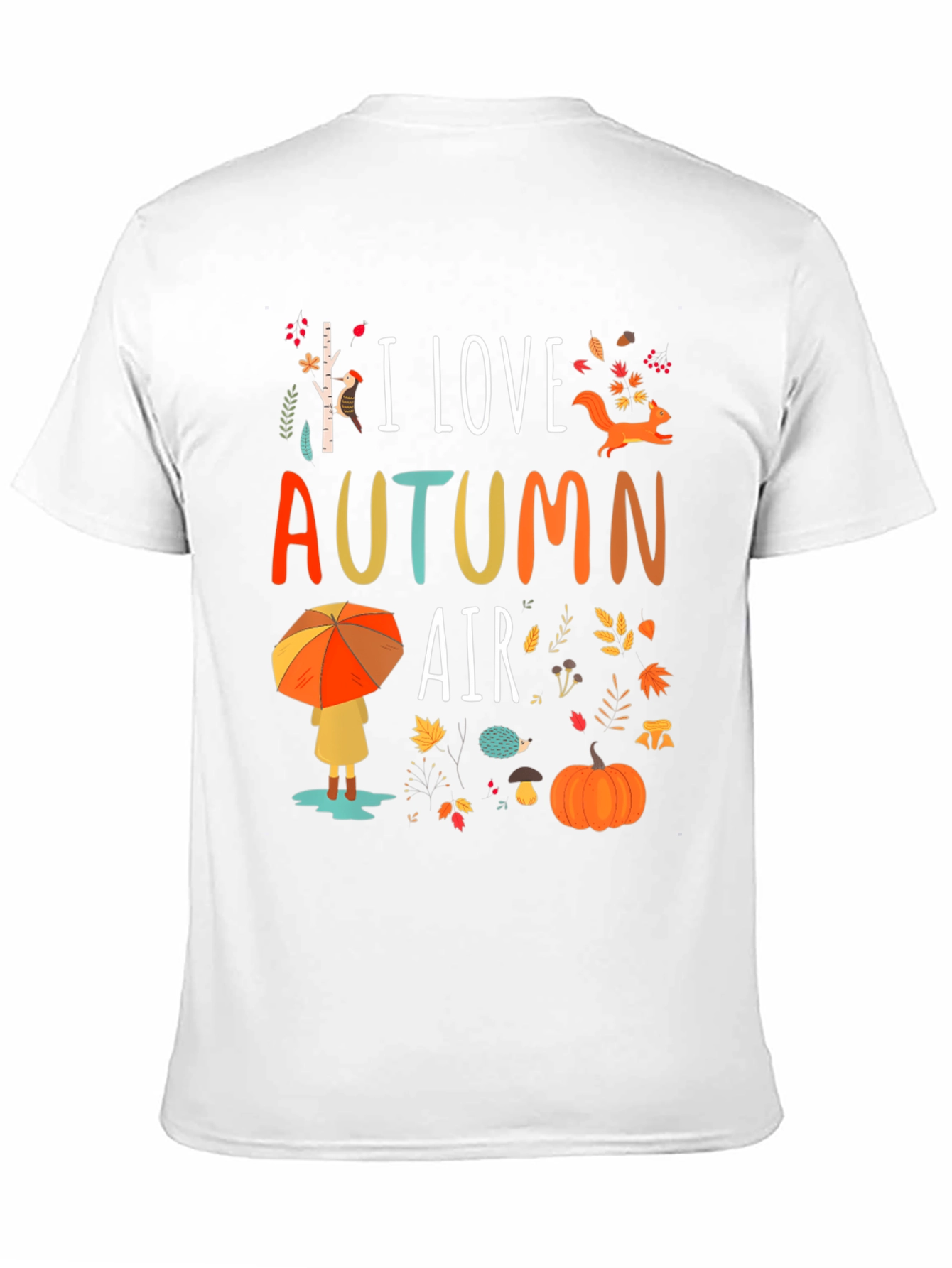 I Love Autumn Air Graphic Tee