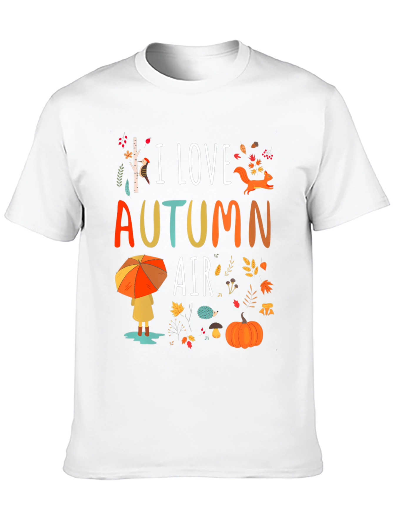 I Love Autumn Air Graphic Tee