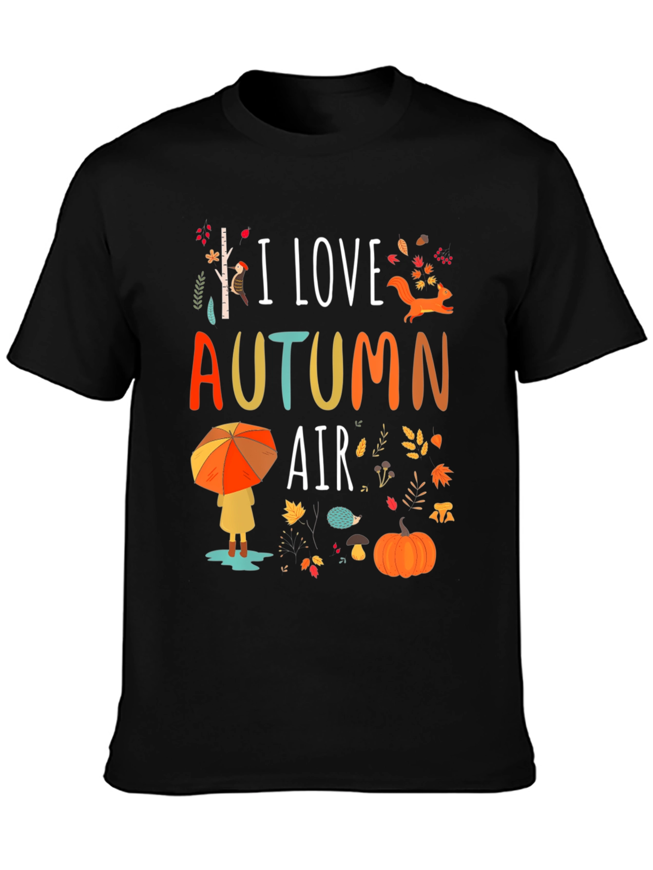 I Love Autumn Air Graphic Tee