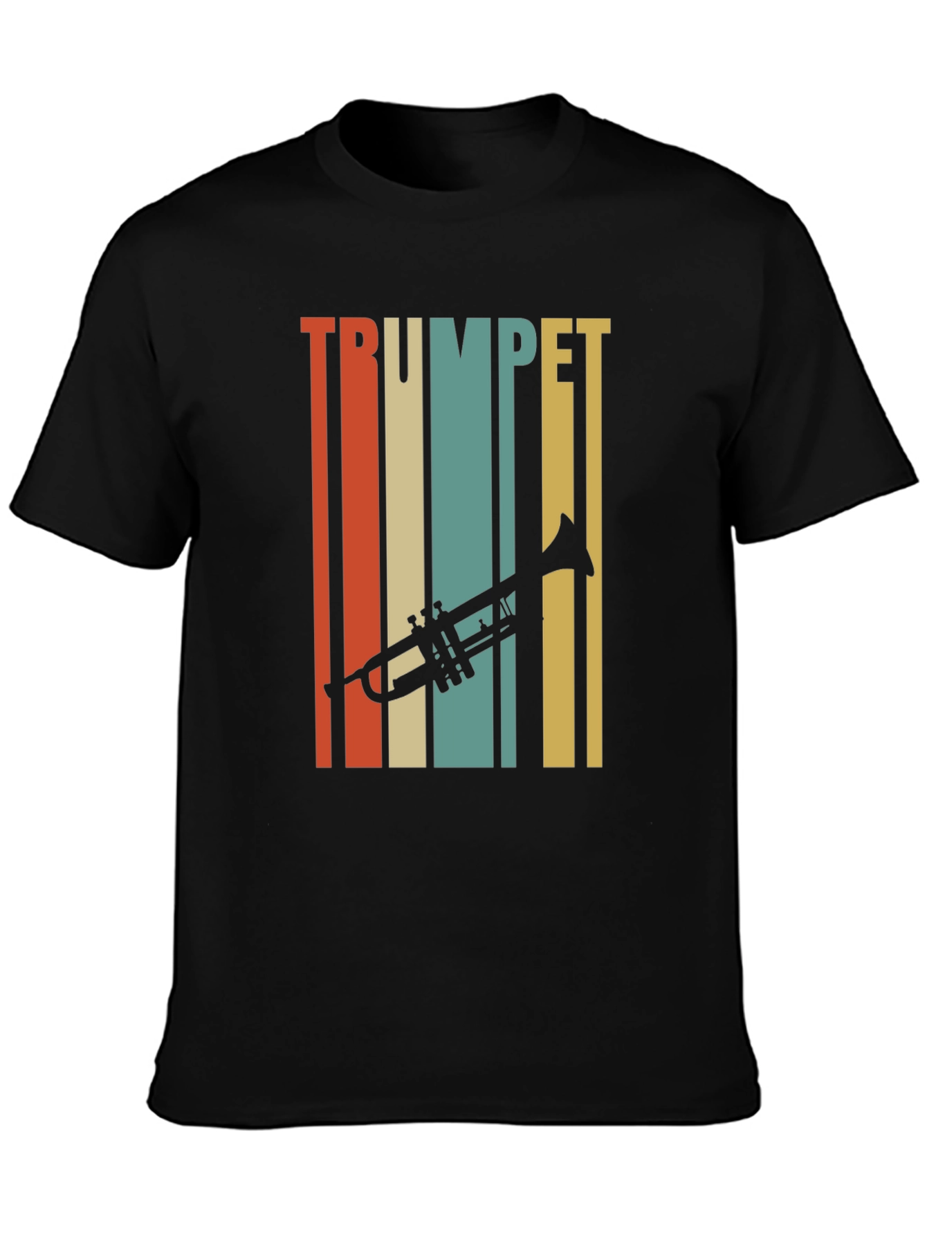 Retro Trumpet Player T-Shirt
